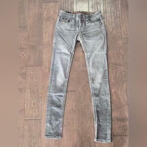 Rock Revival Charcoal Skinny Jeans